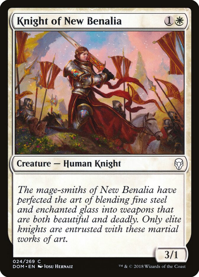 Knight of New Benalia, Dominaria · 024/269