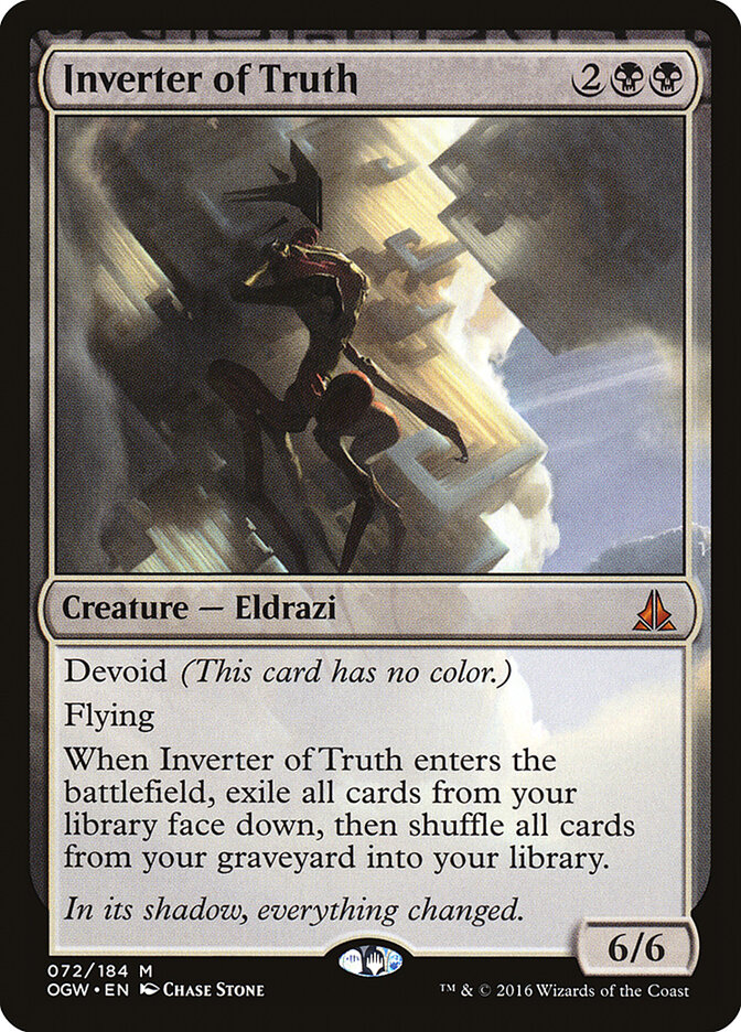 Inverter of Truth, Oath of the Gatewatch · 072/184
