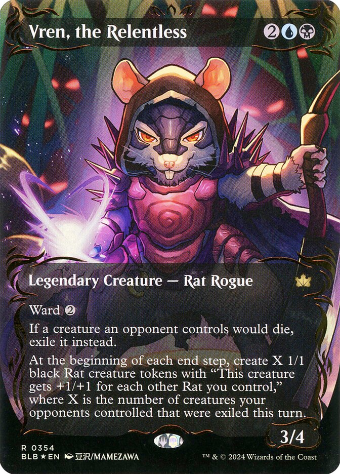 Vren, the Relentless, Bloomburrow · 0354
