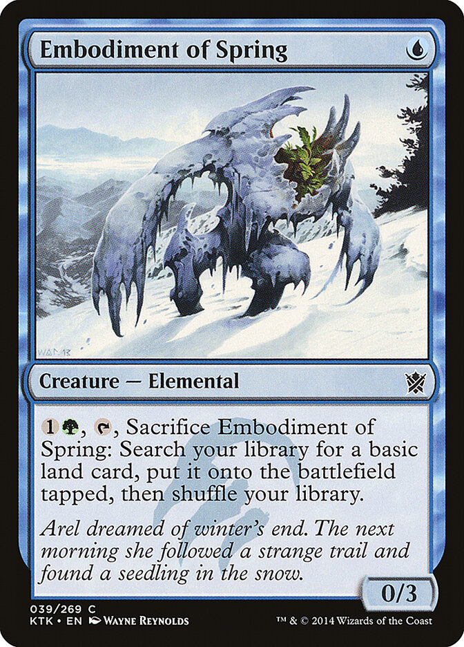Embodiment of Spring, Khans of Tarkir · 039/269