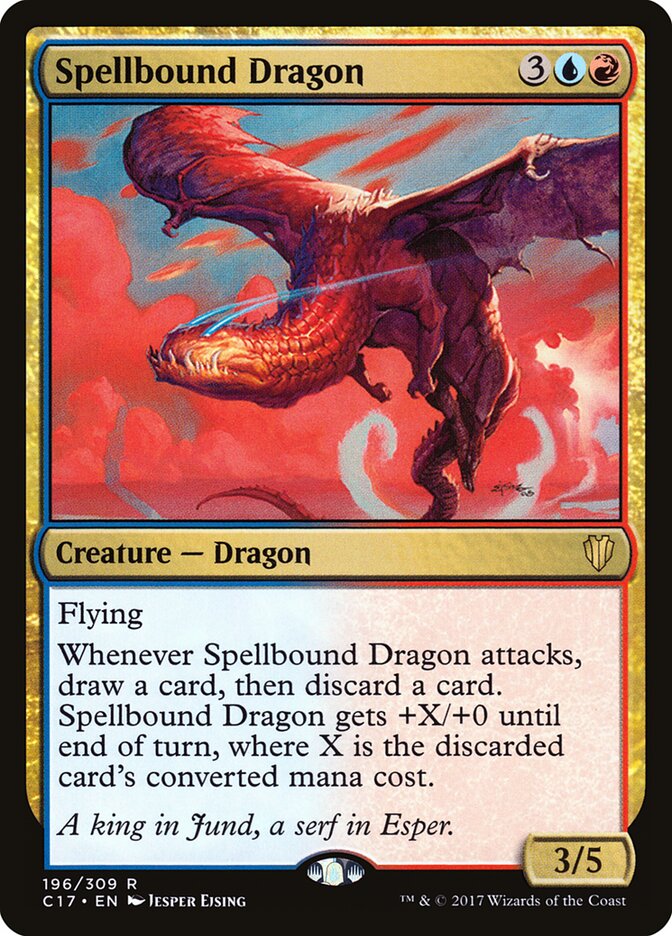 Spellbound Dragon, Commander 2017 · 196/309