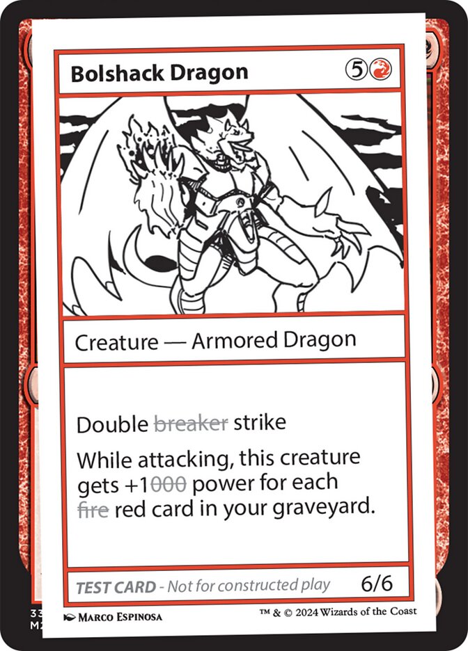 Bolshack Dragon, Mystery Booster 2 · 0558