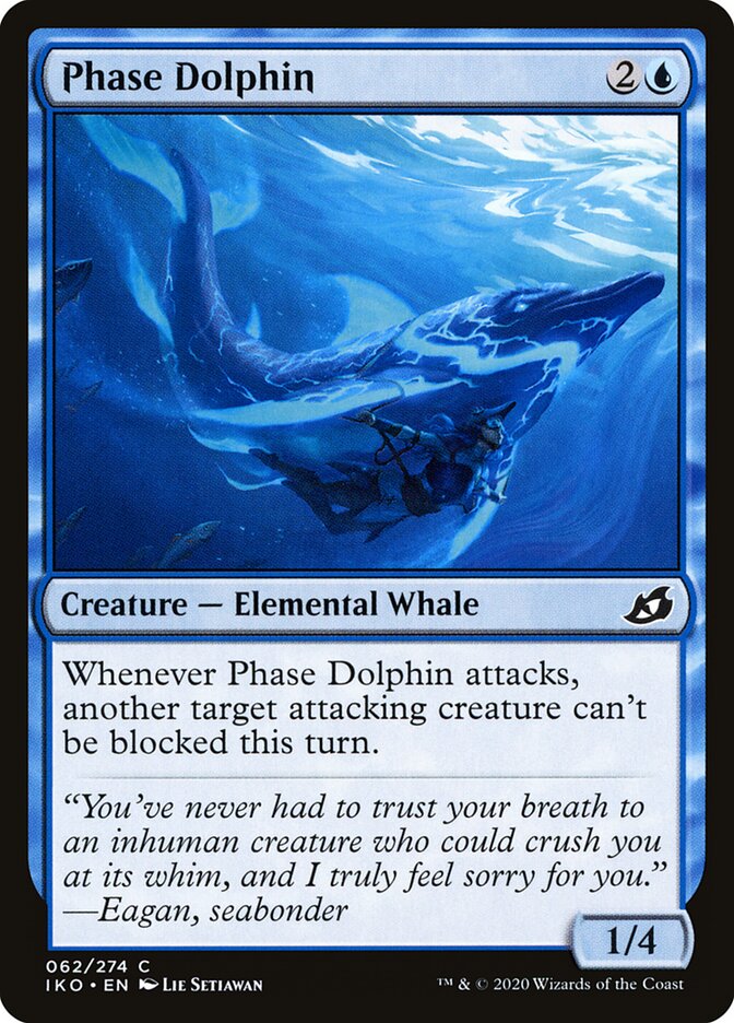 Phase Dolphin, Ikoria: Lair of Behemoths · 062/274