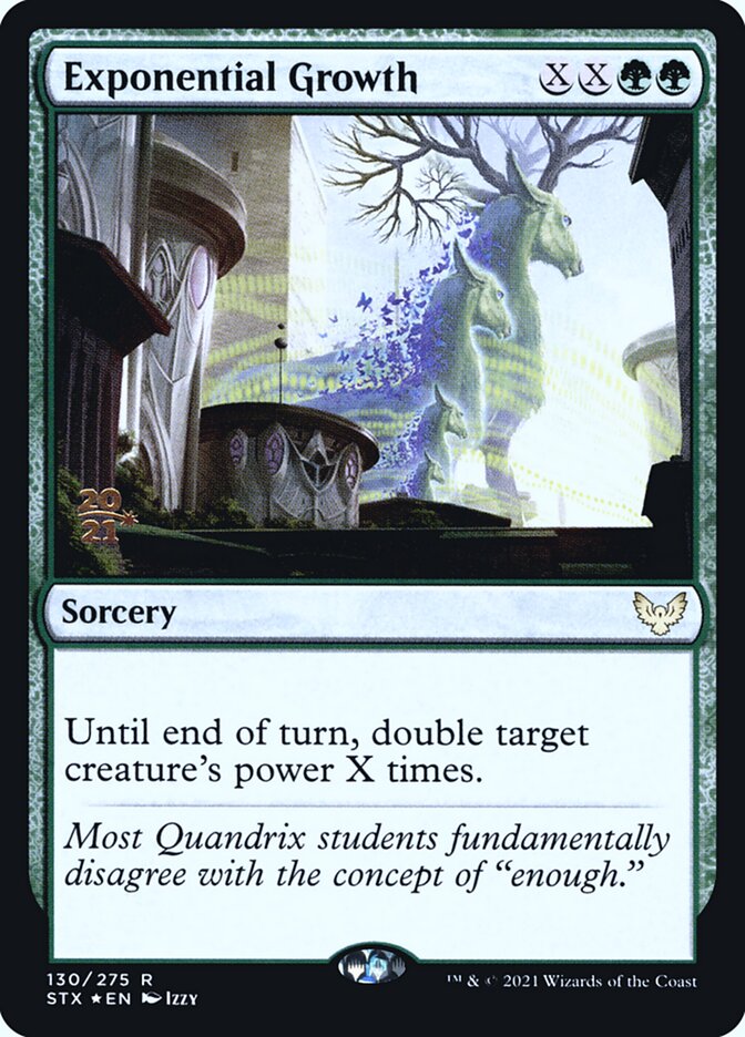 Exponential Growth, Strixhaven: School of Mages Promos · 130/275