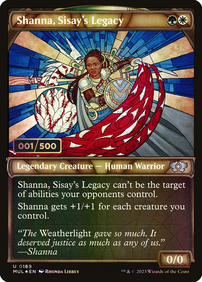 Shanna, Sisay's Legacy, Multiverse Legends · 189z