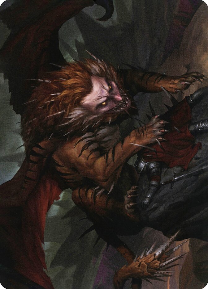 Manticore // Manticore, Adventures in the Forgotten Realms Art Series · 006