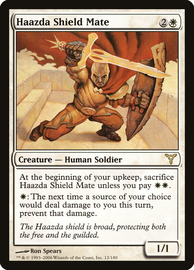 Haazda Shield Mate, Dissension · 12/180
