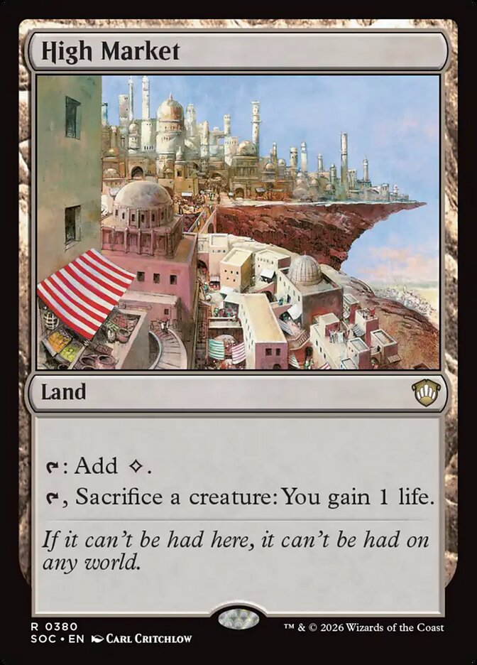 High Market, Secrets of Strixhaven Commander · 0380