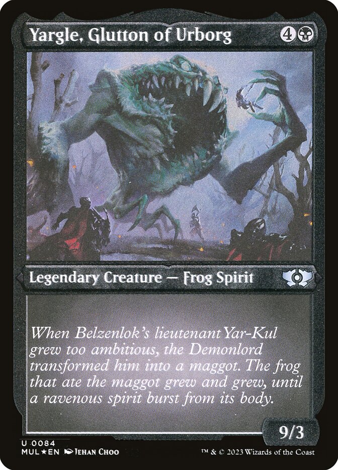 Yargle, Glutton of Urborg, Multiverse Legends · 0084