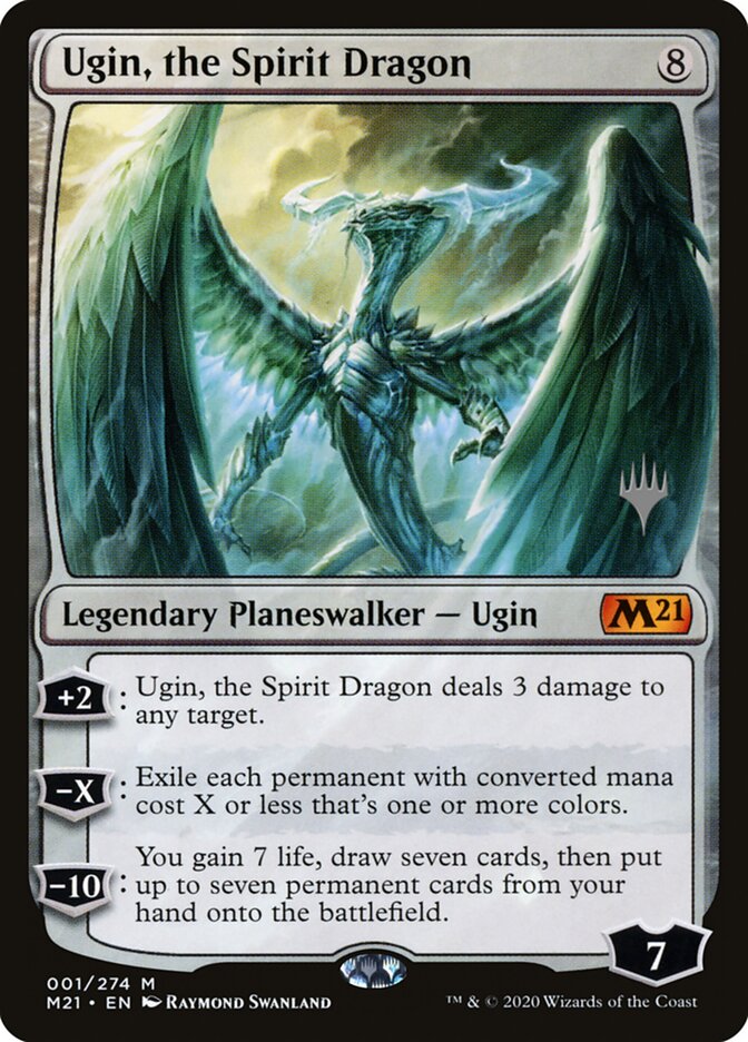 Ugin, the Spirit Dragon, Core Set 2021 Promos · 001/274