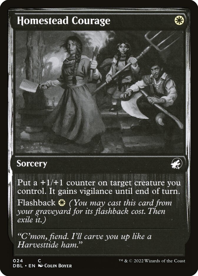 Homestead Courage, Innistrad: Double Feature · 024/534