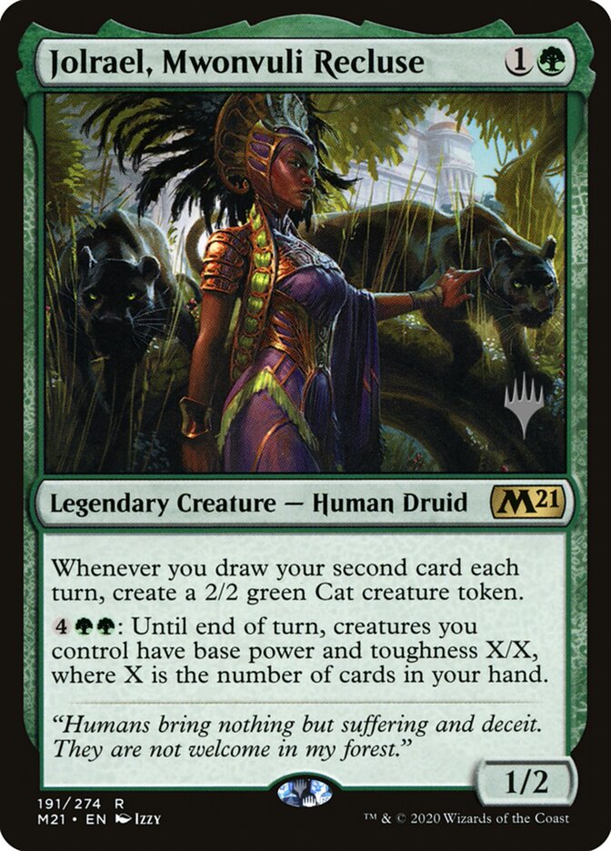 Jolrael, Mwonvuli Recluse, Core Set 2021 Promos · 191/274