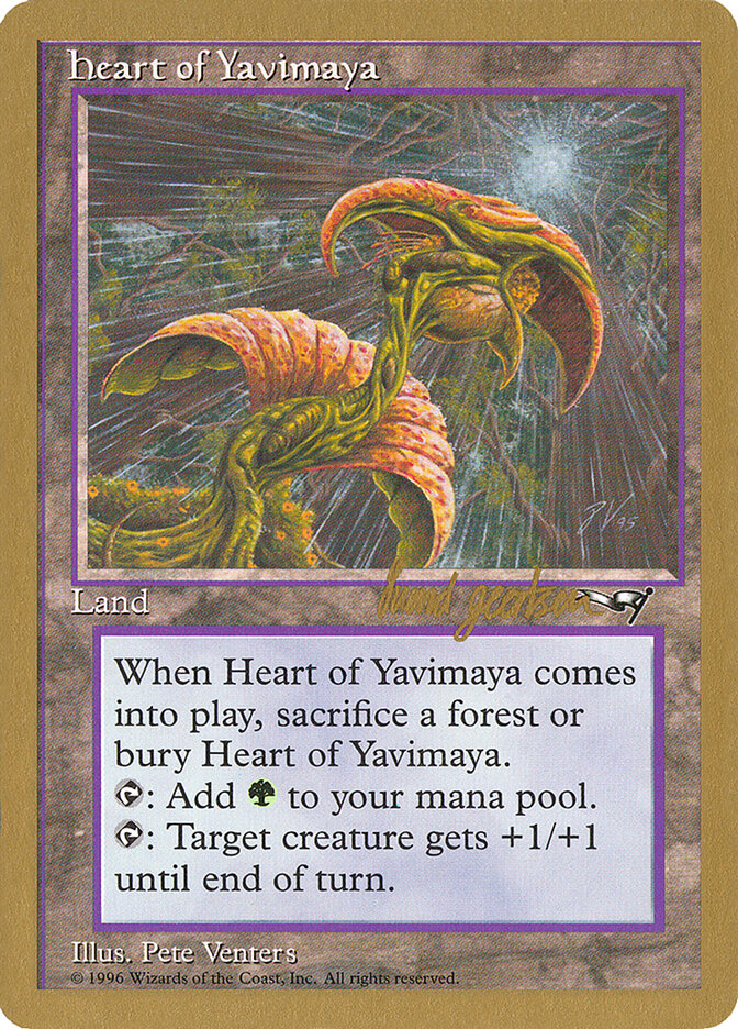 Heart of Yavimaya, World Championship Decks 1997 · sg138