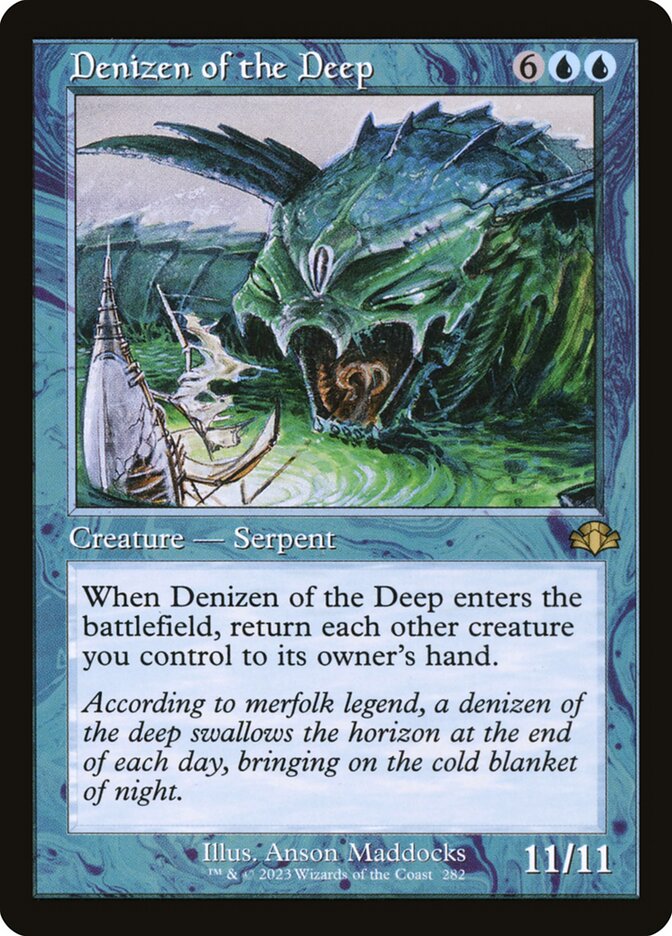 Denizen of the Deep, Dominaria Remastered · 282