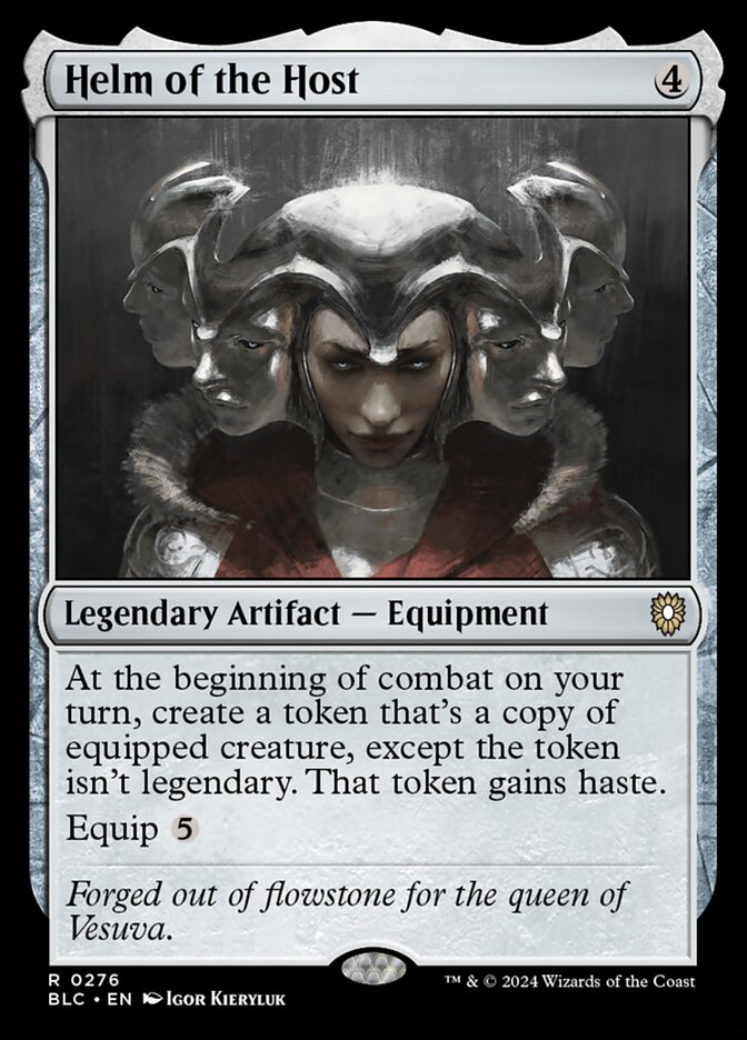 Helm of the Host, Bloomburrow Commander · 0276