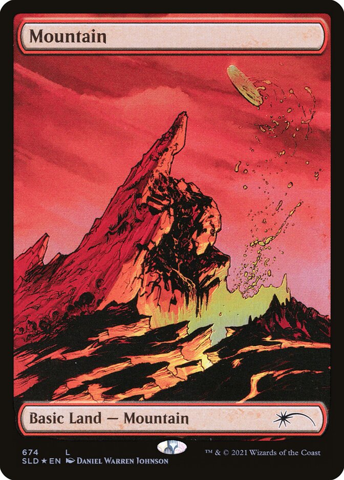 Mountain, Secret Lair Drop · 674