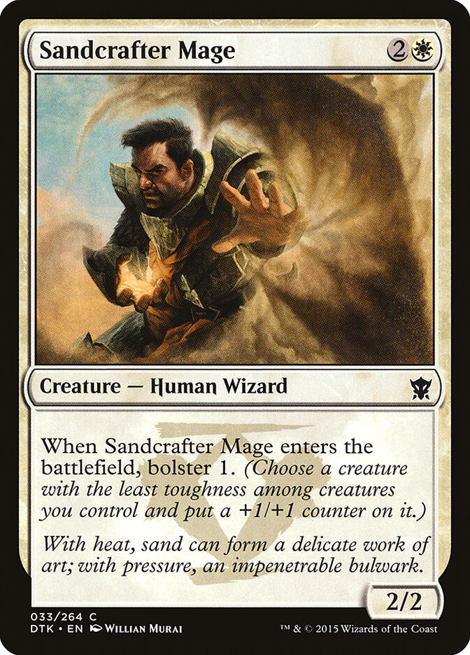 Sandcrafter Mage, Dragons of Tarkir · 033/264