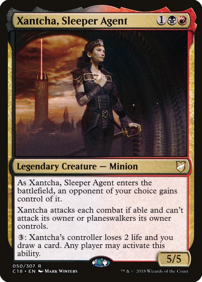 Xantcha, Sleeper Agent, Commander 2018 · 050/307
