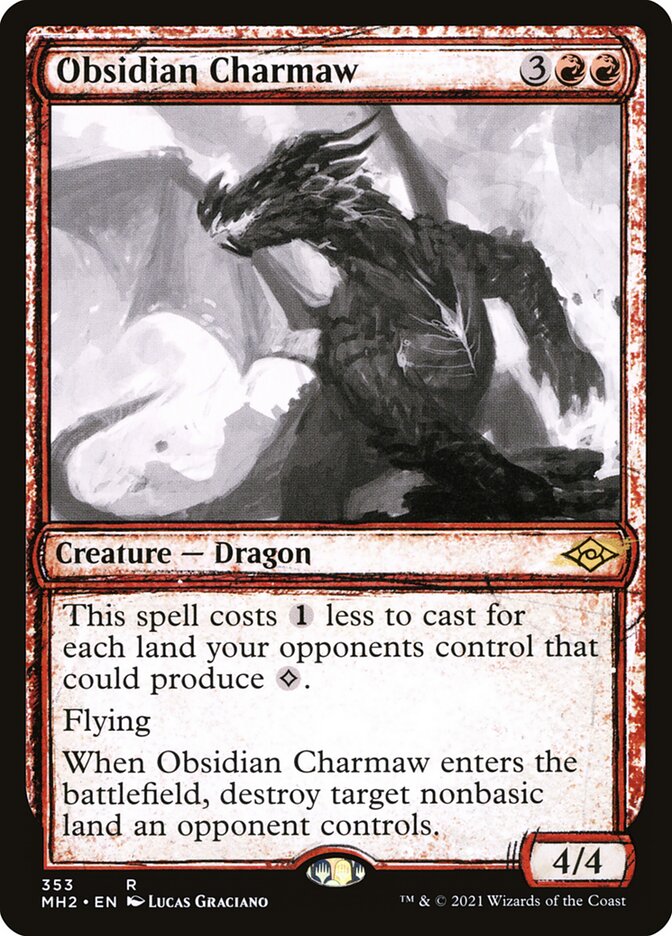 Obsidian Charmaw, Modern Horizons 2 · 353