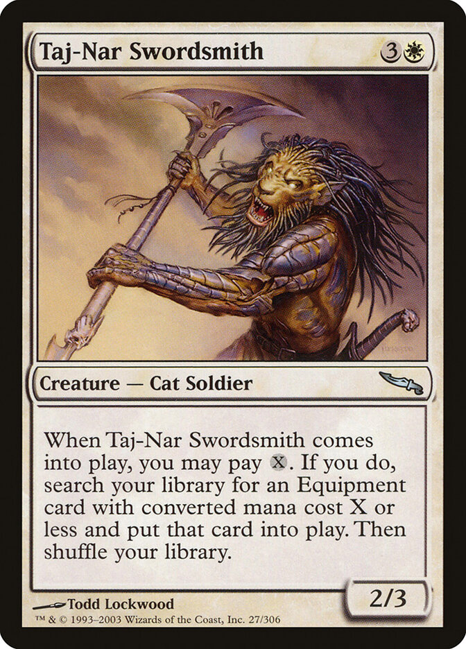 Taj-Nar Swordsmith, Mirrodin · 27/306