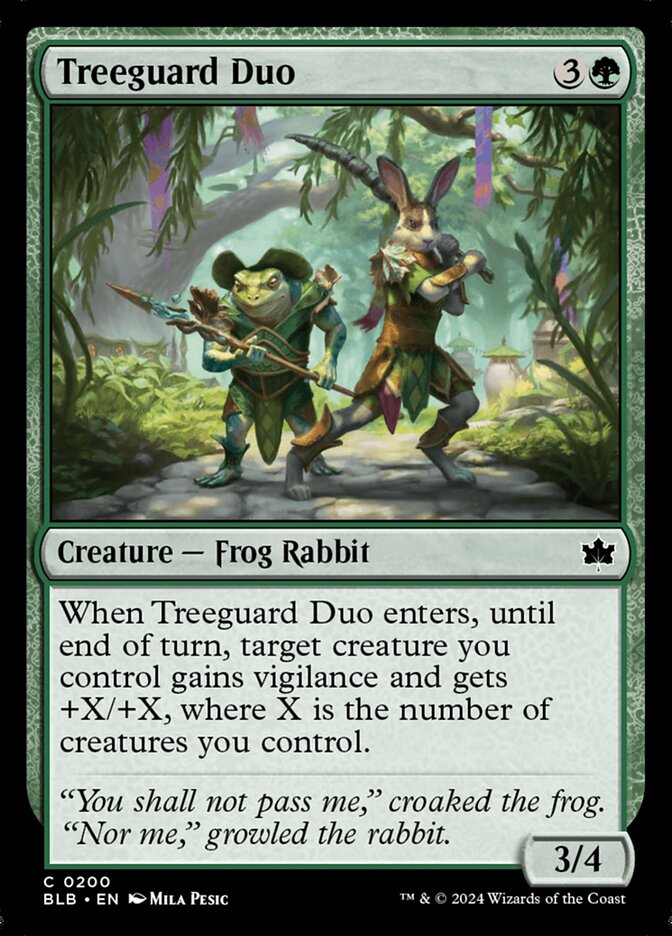Treeguard Duo, Bloomburrow · 0200
