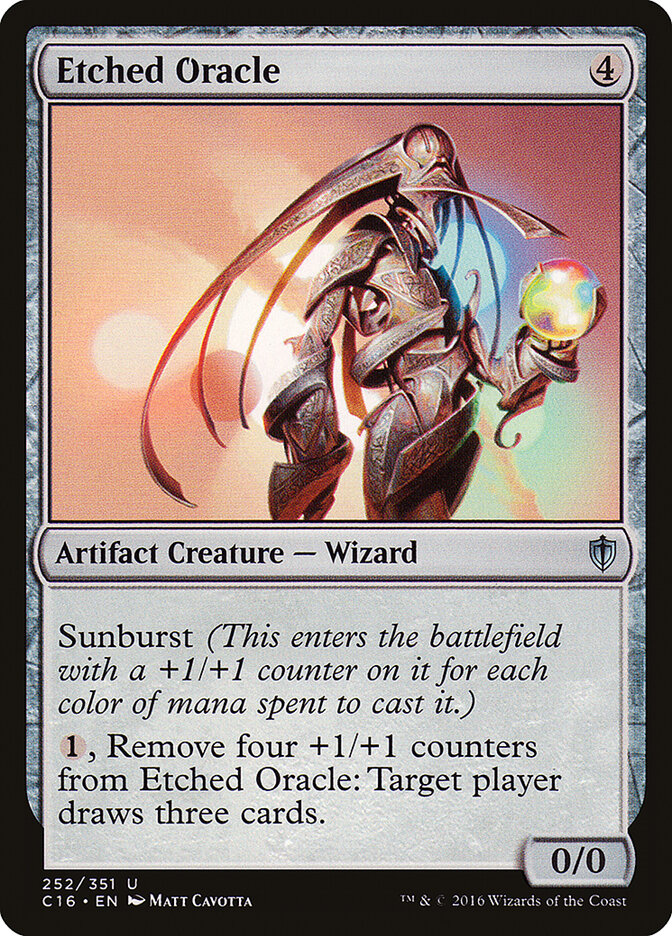 Etched Oracle, Commander 2016 · 252/351