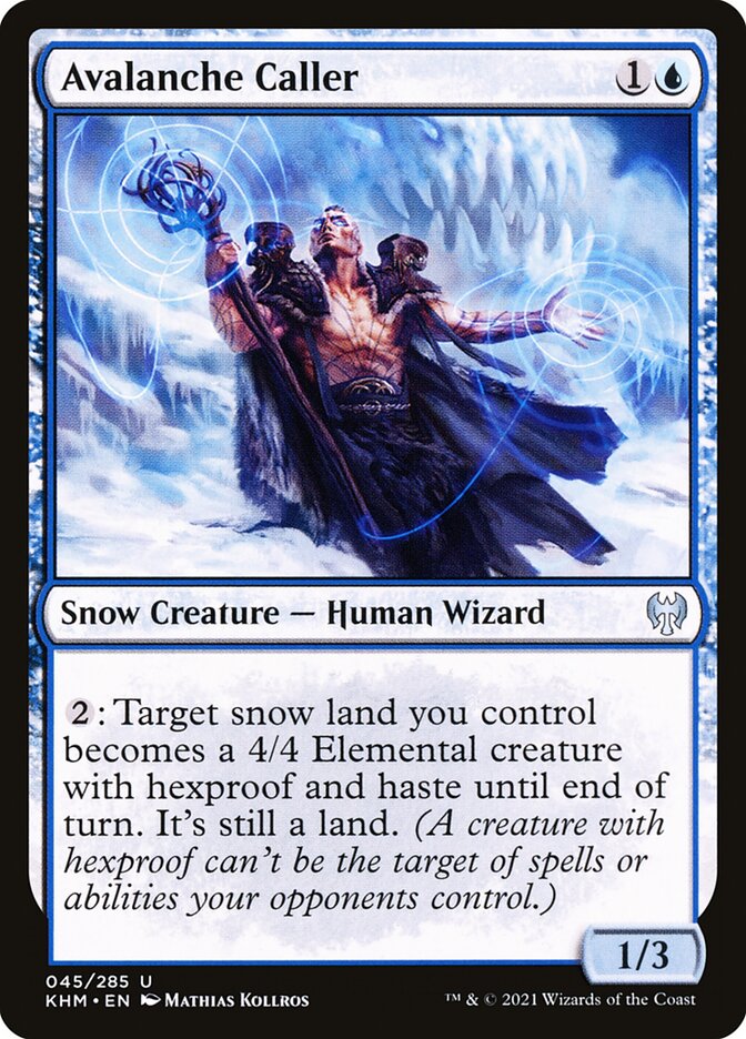 Avalanche Caller, Kaldheim · 045/285