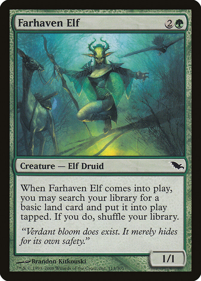Farhaven Elf, Shadowmoor · 113/301