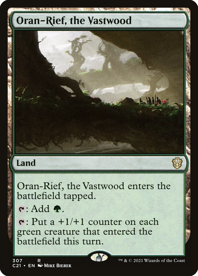 Oran-Rief, the Vastwood, Commander 2021 · 307