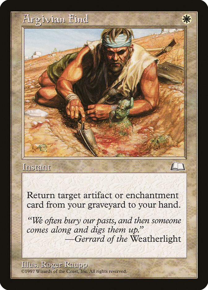 Argivian Find, Weatherlight · 6