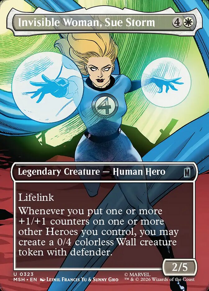 Invisible Woman, Sue Storm, Marvel Super Heroes · 0323