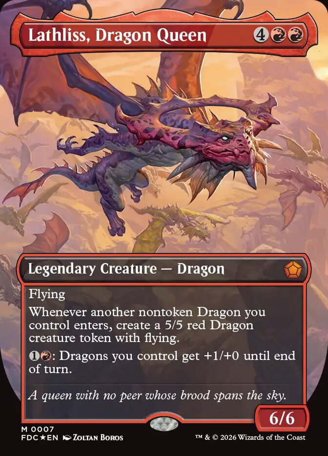 Lathliss, Dragon Queen, Foundations Commander · 0007