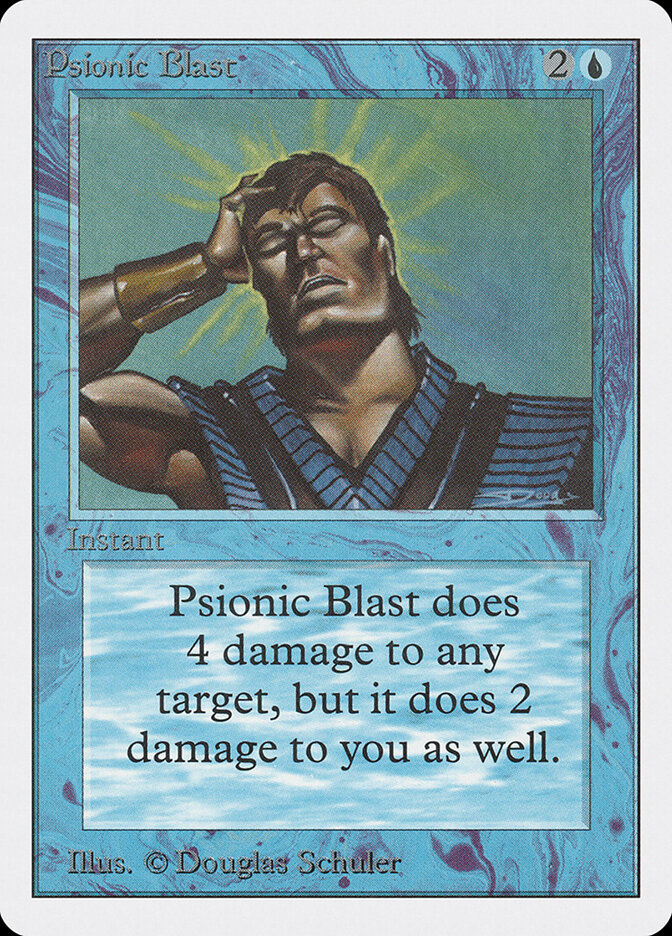 Psionic Blast, Unlimited Edition · 75