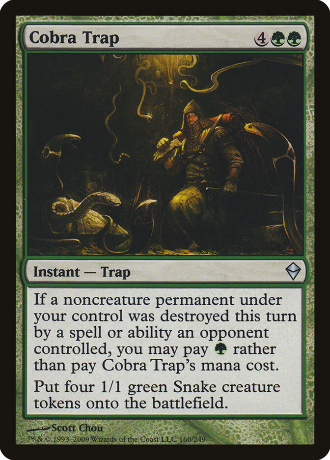 Cobra Trap, Zendikar · 160/249