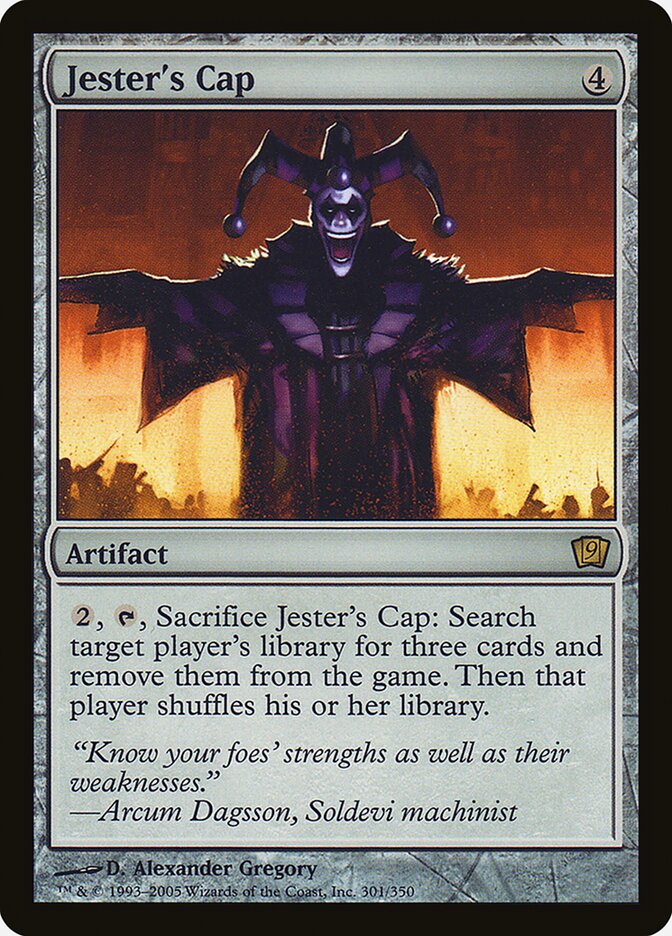 Jester's Cap, Ninth Edition · 301-star