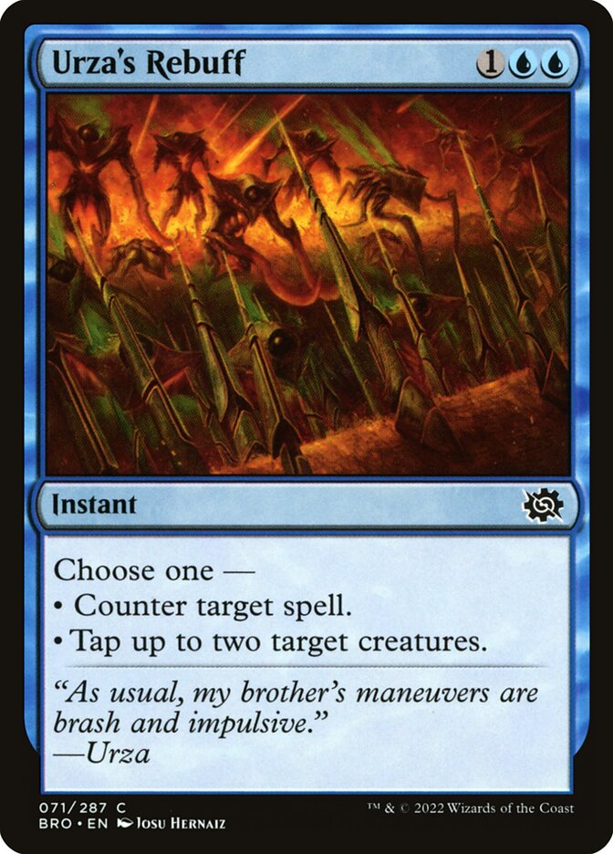 Urza's Rebuff, The Brothers' War · 071/287