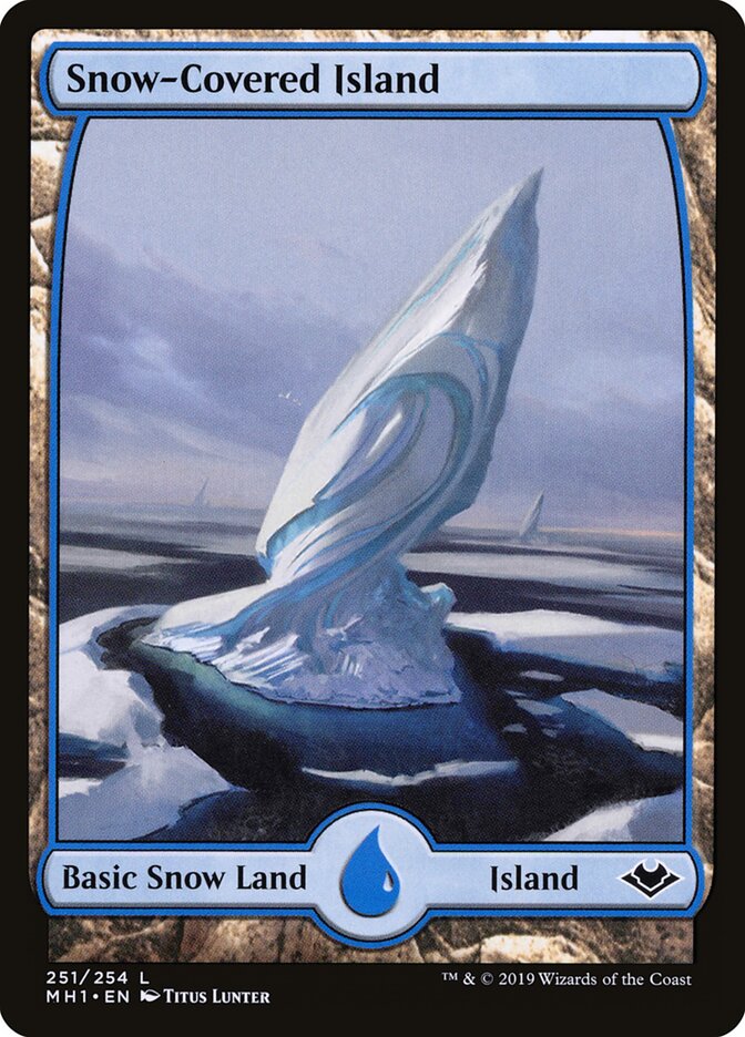 Snow-Covered Island, Modern Horizons · 251/254