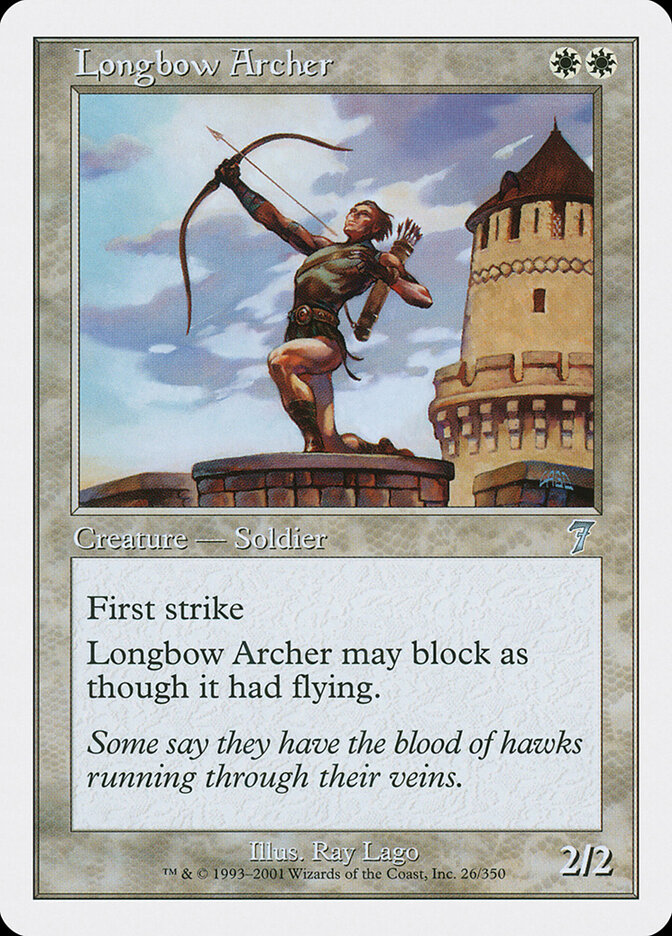 Longbow Archer, Seventh Edition · 26/350