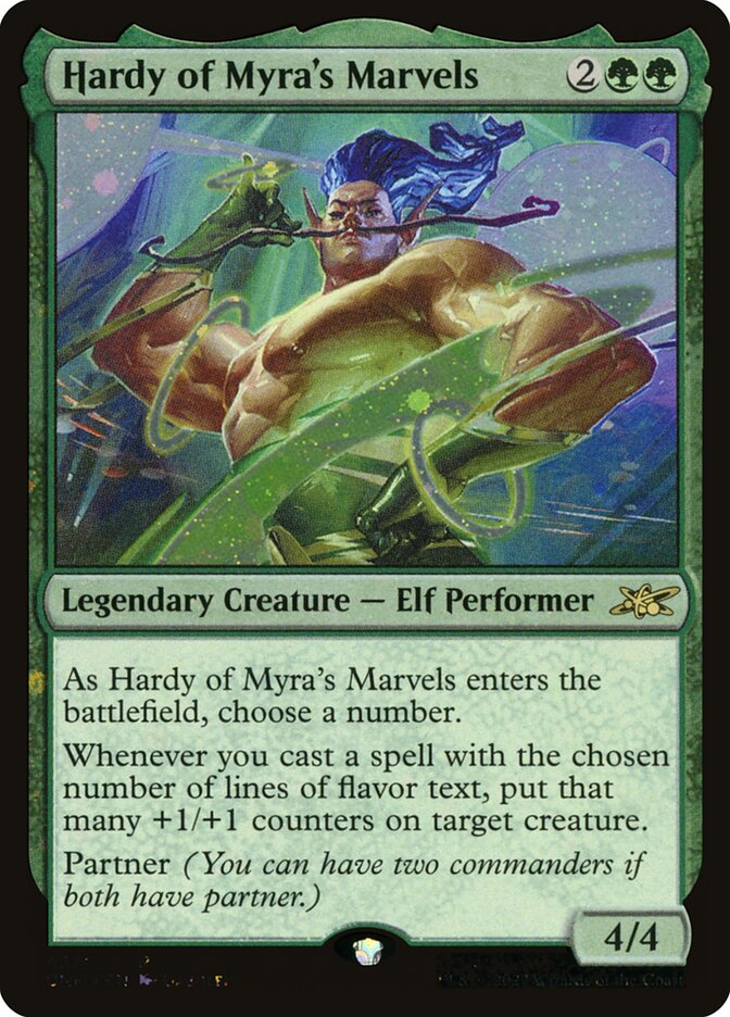 Hardy of Myra's Marvels, Unfinity · 427