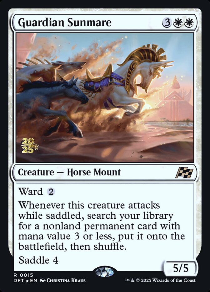 Guardian Sunmare, Aetherdrift Promos · 0015
