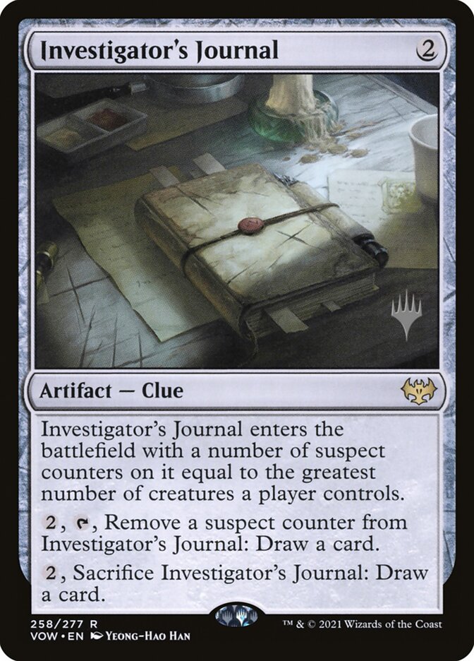 Investigator's Journal, Innistrad: Crimson Vow Promos · 258/277