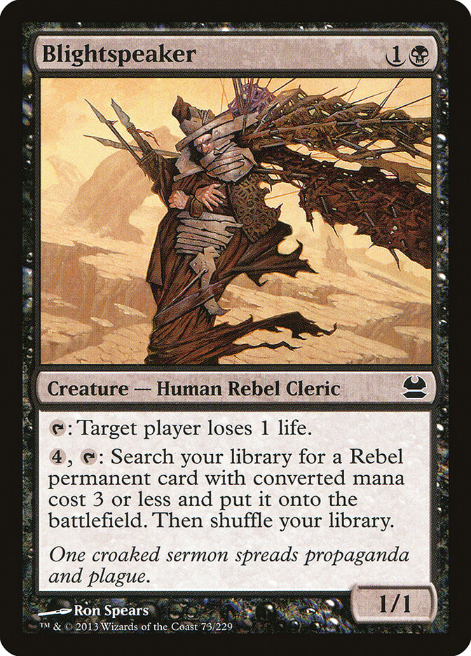 Blightspeaker, Modern Masters · 73/229