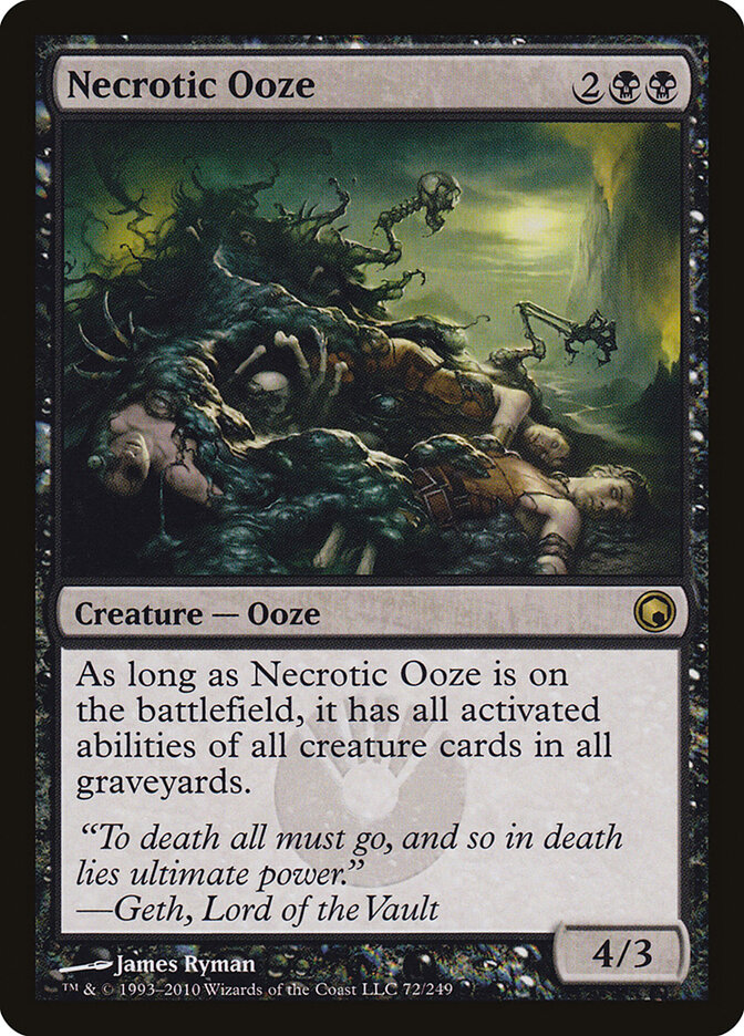 Necrotic Ooze, Scars of Mirrodin · 72/249