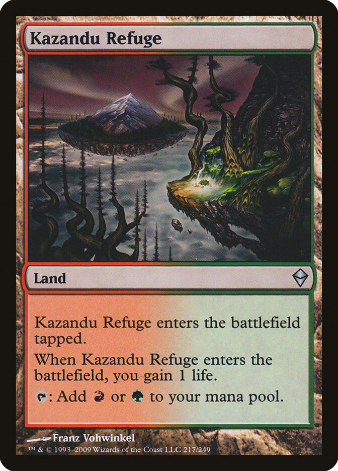 Kazandu Refuge, Zendikar · 217/249