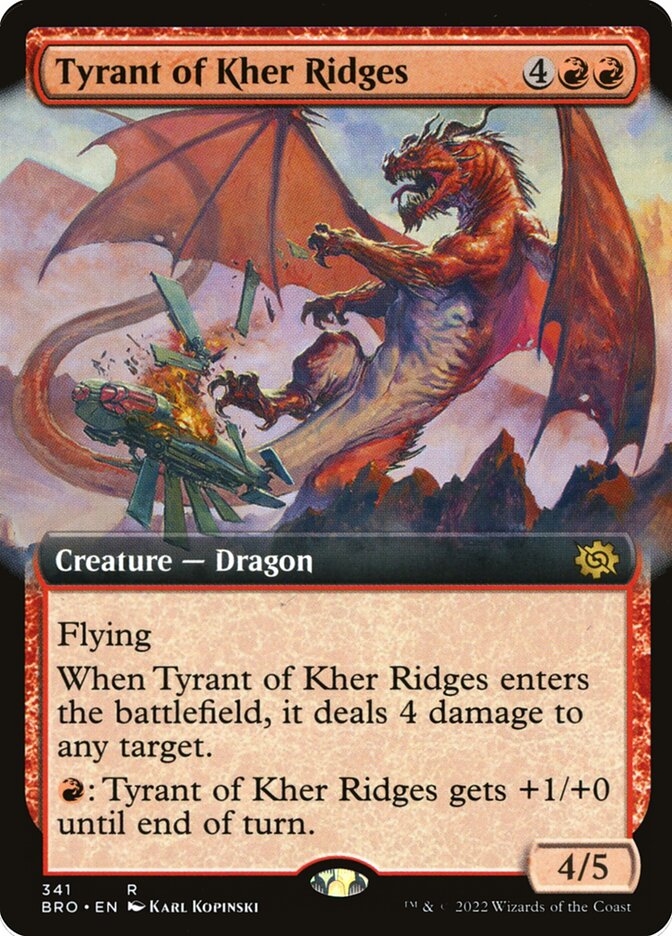 Tyrant of Kher Ridges, The Brothers' War · 341