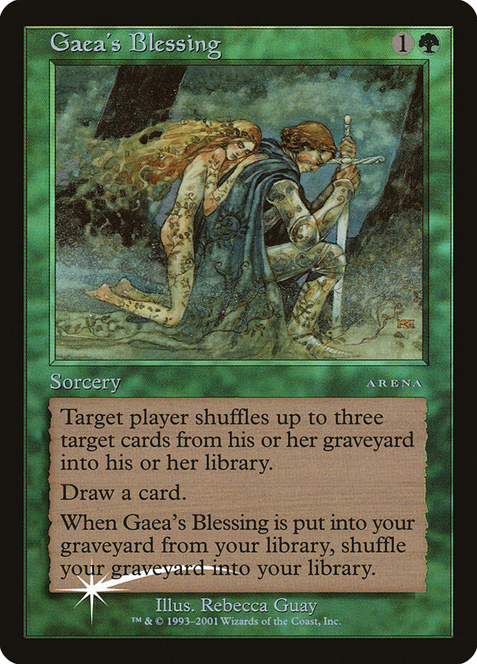 Gaea's Blessing, Arena League 2001 · 12/12