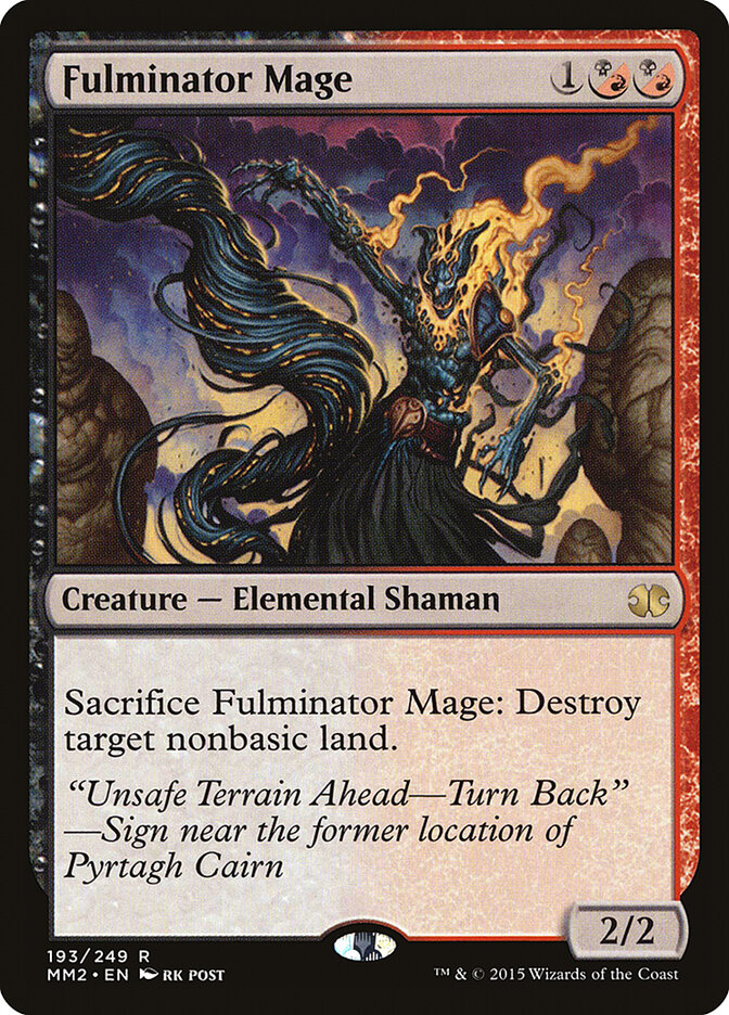 Fulminator Mage, Modern Masters 2015 · 193/249