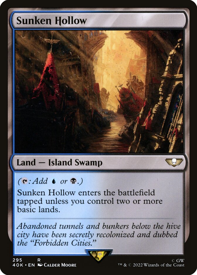 Sunken Hollow, Warhammer 40,000 Commander · 295/617