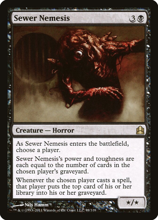 Sewer Nemesis, Commander 2011 · 98/318