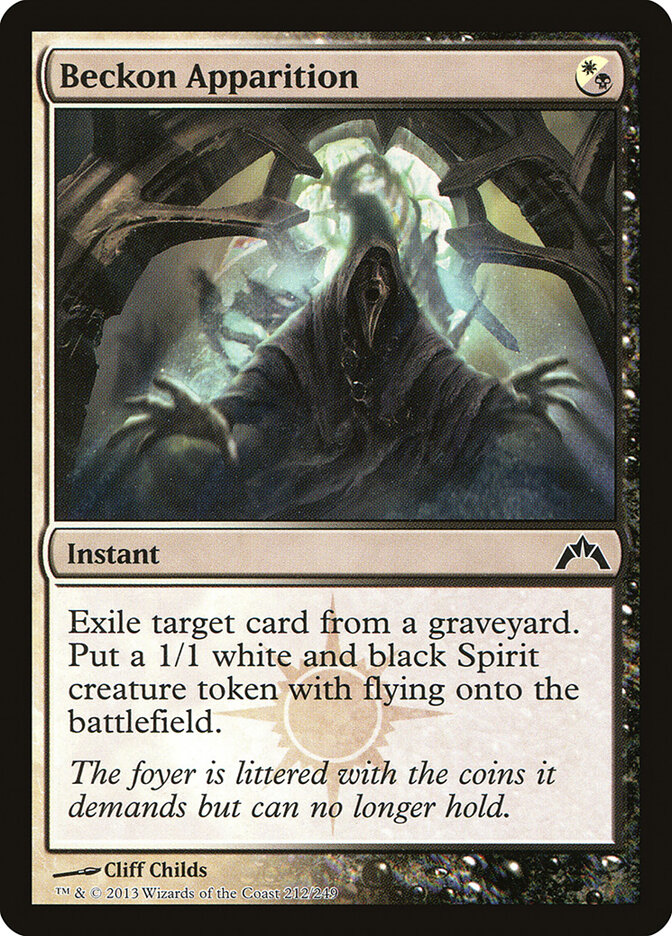 Beckon Apparition, Gatecrash · 212/249
